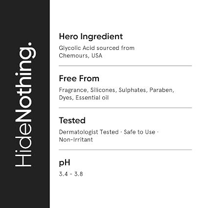 Minimalist 25% AHA + 2% BHA + 5% PHA Peeling Serum Solution for Glowing Skin, Smooth Texture & Pore Cleansing | AHA BHA PHA Peel Serum For Weekend Exfoliation | 30ml