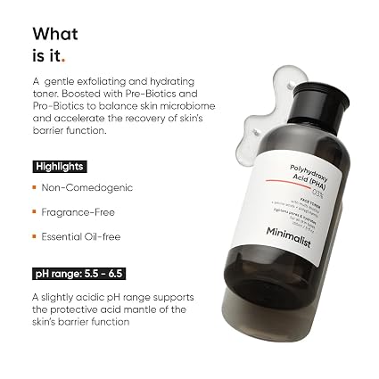 Minimalist Freshness & Skin Care Duo | Nonapeptide Roll On + PHA 3% Biotic Toner | Daily Underarm & Skin Care Routine | For Women & Men