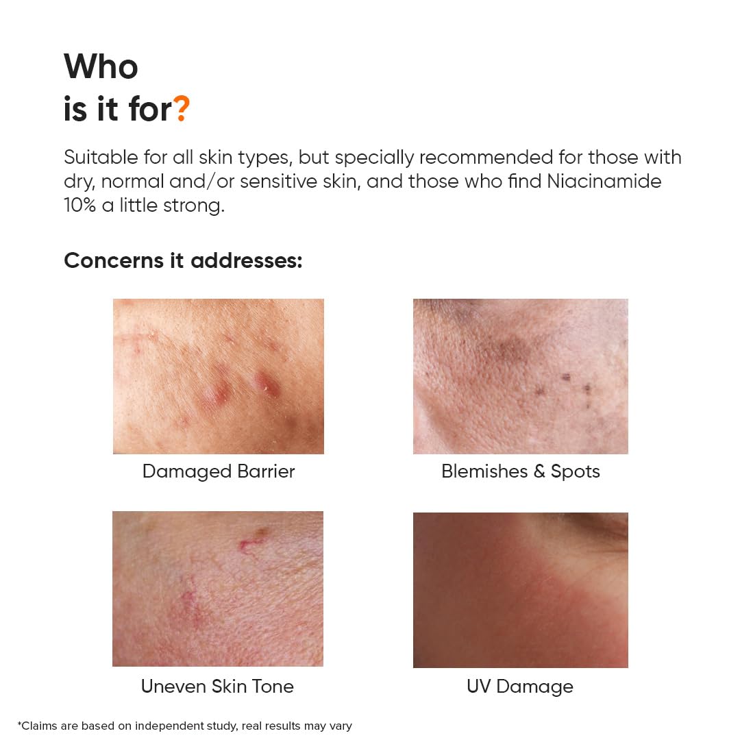 Minimalist Niacinamide 5% Serum with Hyaluronic Acid – Reduces Dark Spots, Controls Oil, Minimizes Pores, Strengthens Skin Barrier, Hydrating Daily Vitamin B3 Serum for All Skin Types (10 ml)